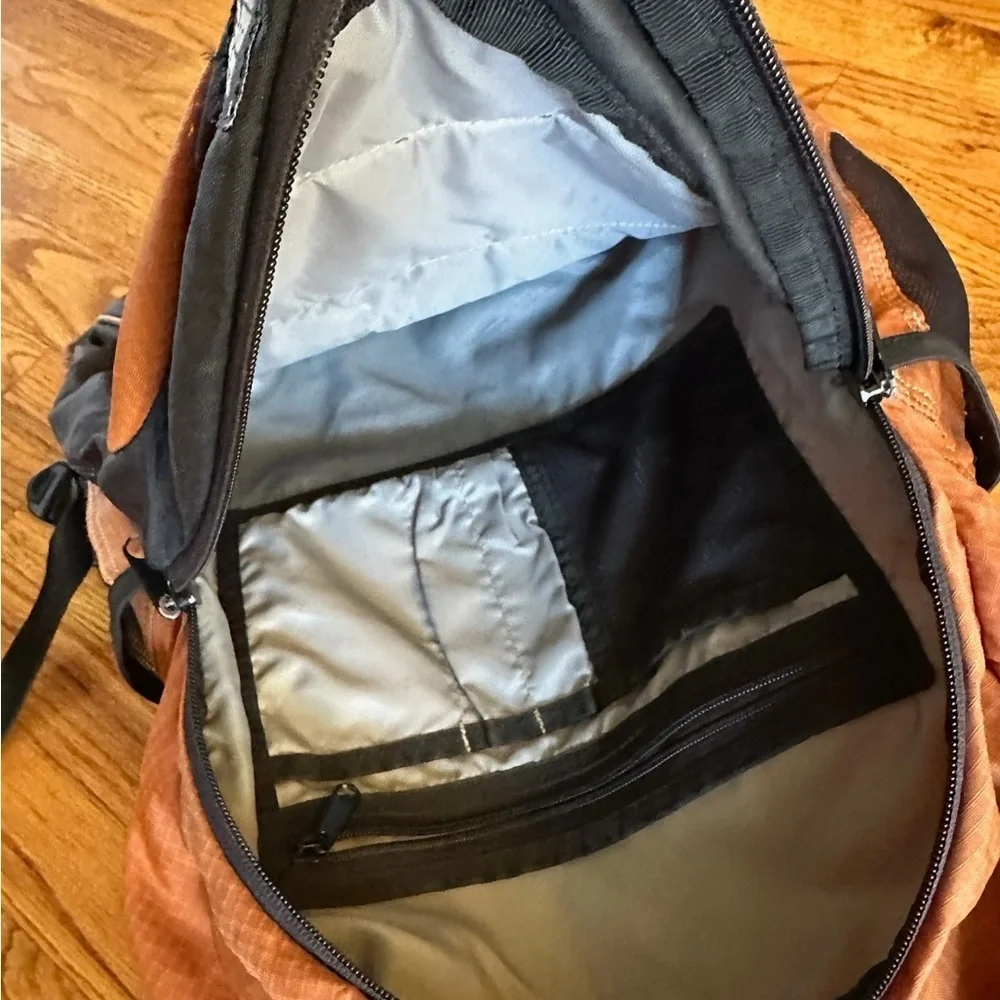 Stylish Copper and Black Backpack